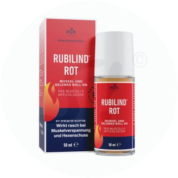 Rubilind Rot Muskel Roll On Rösch 50 ml
