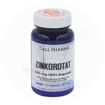 Zinkorotat Kapseln 120mg GPH 30 Stk.