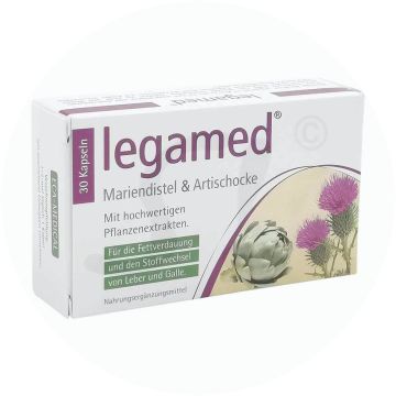 Legamed Mariendistel + Artischocke Kapseln 30 Stk.