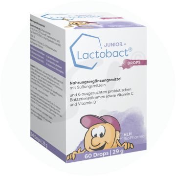 Lactobact Drops HLH Junior 60 Stk.