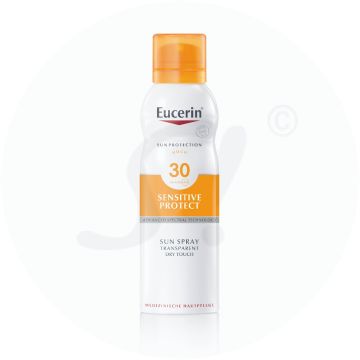 Eucerin Sensitive Protect Sun Spray Transparent Dry Touch LSF 30 200 ml