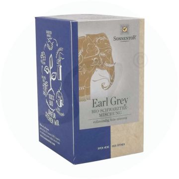 Sonnentor Earl Grey Schwarztee 18 Btl.  BIO
