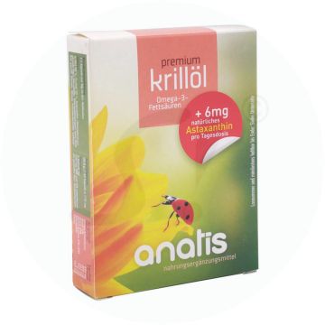 Anatis Krillöl Premium + Astaxanthin Kapseln 40 Stk.