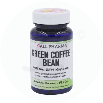 Gall Pharma Green Coffee Bean 400mg 60 Stk.