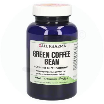 Gall Pharma Green Coffee Bean 400mg 120 Stk.