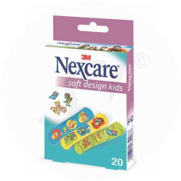 Nexcare 3M Soft Kids Design 20 Stk.