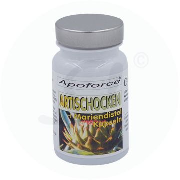 Artischocken + Mariendistel Kapseln Apo 30 Stk.