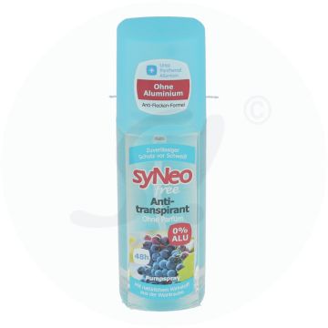 Syneo FREE Antitranspirant Spray 75 ml