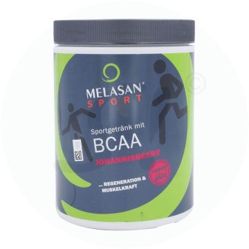 Melasan Sportgetränk BCAA Johannisbeere 670 g Pulver