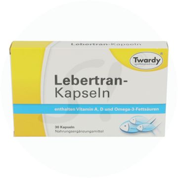 Lebertran Kapseln Twardy 30 Stk.