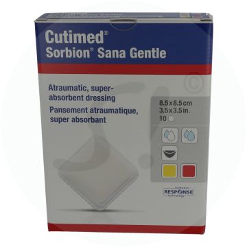 Sorbion Cutimed Com 8,5 x 8,5 cm 10 Stk.