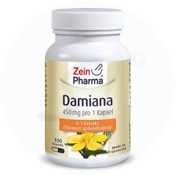 ZeinPharma Damiana 450 mg Kapseln 100 Stk.