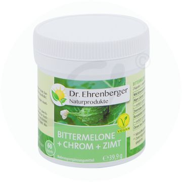 Dr. Ehrenberger Bittermelone Extrakt + Chrom + Zimt Kapseln 60 Stk.