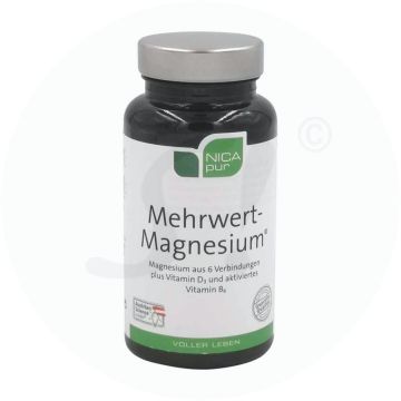 Nicapur Kapseln Mehrwert-Magnesium 60 Stk.