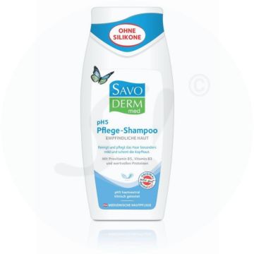 Shampoo Savoderm Empfindliche Haut pH5 Pflege 250 ml