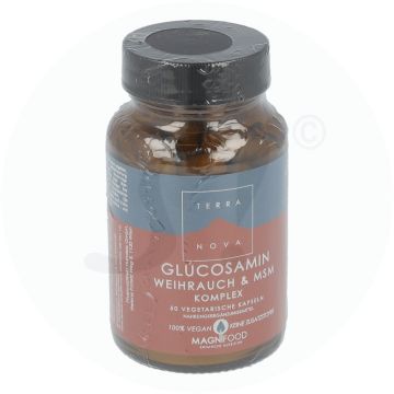 Terranova Glucosamin, Weihrauch & MSM Kapseln 50 Stk.