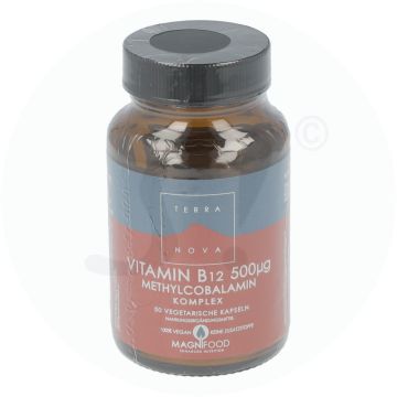 Terranova Vitamin B12 500µg Kapseln 50 Stk.