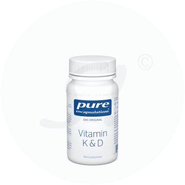 Pure Encapsulations Kapseln Vitamin K & D 60 Stk.