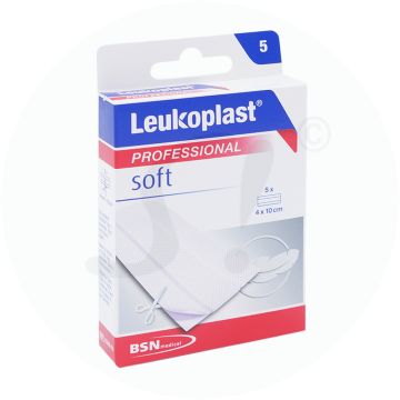 Leukoplast Soft  4 cm x 0,5 m 5 Stk.