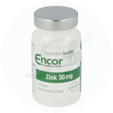 Zink Kapseln 30mg Encormed 60 Stk.