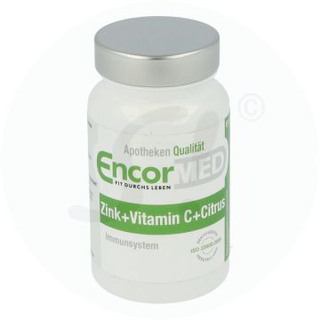 Encormed Zink Kapseln+Vitamin C+Citrus 60 Stk.