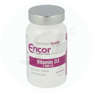 Encormed Kapseln Vitamin D3 1000 60 Stk.