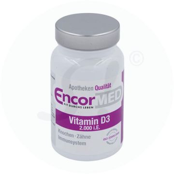 Encormed Kapseln Vitamin D3 2000 60 Stk.