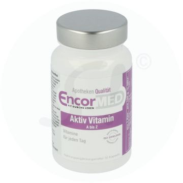 Encormed Kapseln Aktiv Vitamin A-Z 30 Stk.