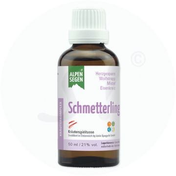 Life Light Alpensegen Schmetterling Kräuterkomplex 50 ml