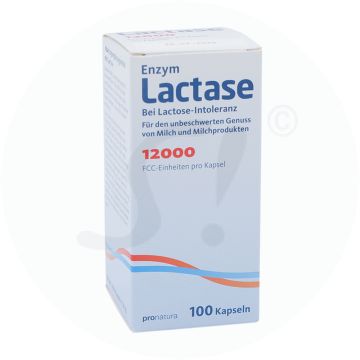 Lactase Enzym 12000 FCC 100 Stk.
