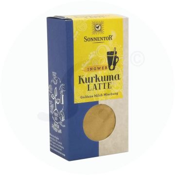 Sonnentor Kurkuma Latte Ingwer Packung 60 g  BIO