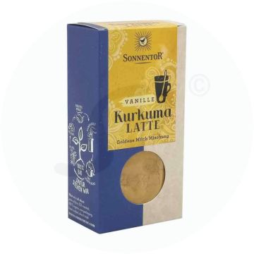 Sonnentor Kurkuma Latte Vanille Packung 60 g  BIO