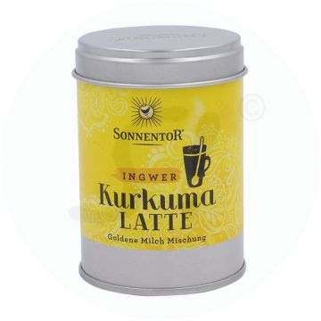 Sonnentor Kurkuma Latte Ingwer Streudose 60 g  BIO