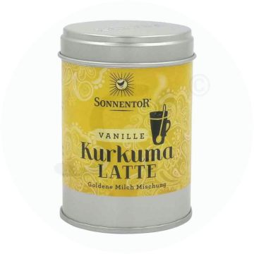 Sonnentor Kurkuma Latte Vanille Streudose 60 g  BIO