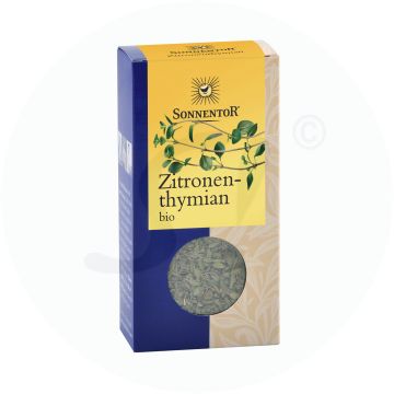 Sonnentor Zitronenthymian Gastrodose klein 60 g  BIO