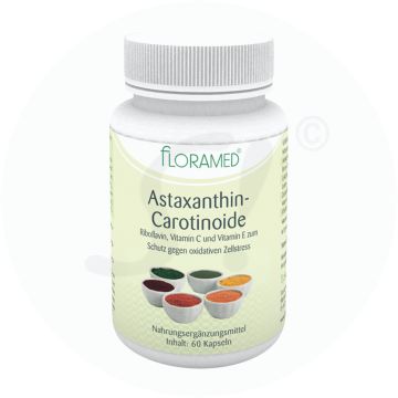 Floramed Astaxanthin Carotinoid Kapseln 60 Stk.