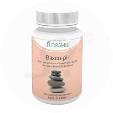 Floramed Basen Kapseln PH Säure-Stoffwechsel 60 Stk.