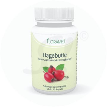 Floramed Hagebutte, 60 Kapseln