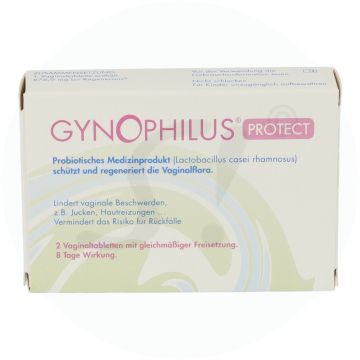 Gynophilus Protect Vaginaltabletten 2 Stk.
