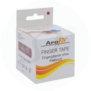 Apofit Tape Finger 2,5 x 4,5 cm 2 Stk. rot