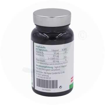 Nicapur Vitamin K2 & D3 Kapseln 60 Stk.