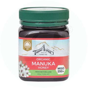 TranzAlpine Bio Manukahonig MGO 250+ 250g