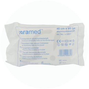 roramed Verbandtuch metallisiert 40x60cm 1 Stk.