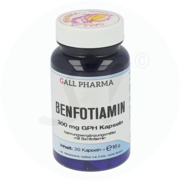 Gall Pharma Benfotiamin 300 mg Kapseln 30 Stk.