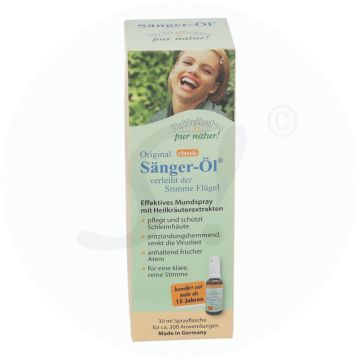Mundspray Sänger Öl Pur 30 ml