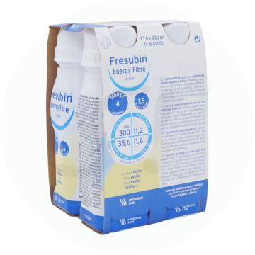 Fresubin Energy Fibre DRINK 4 Stk. Vanille