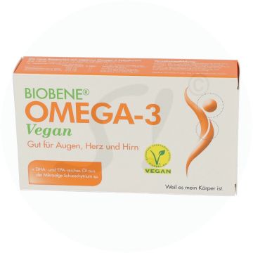 Biobene Omega-3 Vegan Kapseln 30 Stk.