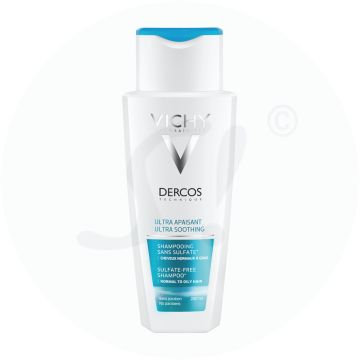 VICHY Dercos Ultra-Sensitiv Shampoo fettige Kopfhaut 200 ml