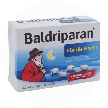 Baldriparan für die Nacht 60 Stk.