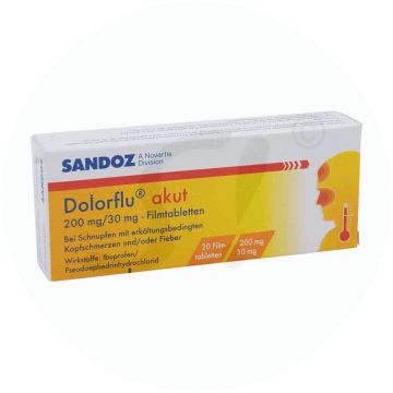 Dolorflu akut 200mg/30 mg Filmtabletten 20 Stk.